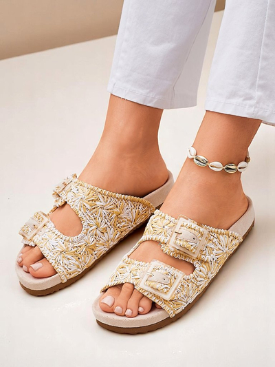 Royalfashion Дамски сандали с катарами Samorra