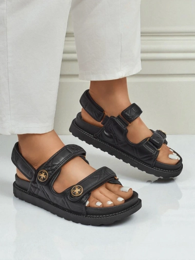 Royalfashion Дамски сандали с по-дебела подметка Vivere