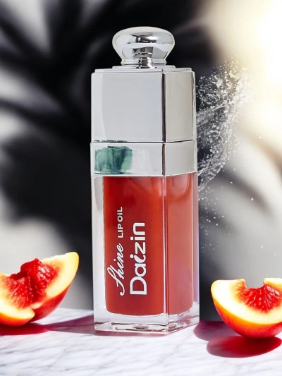 Гланц за устни цвят Тъмночервен