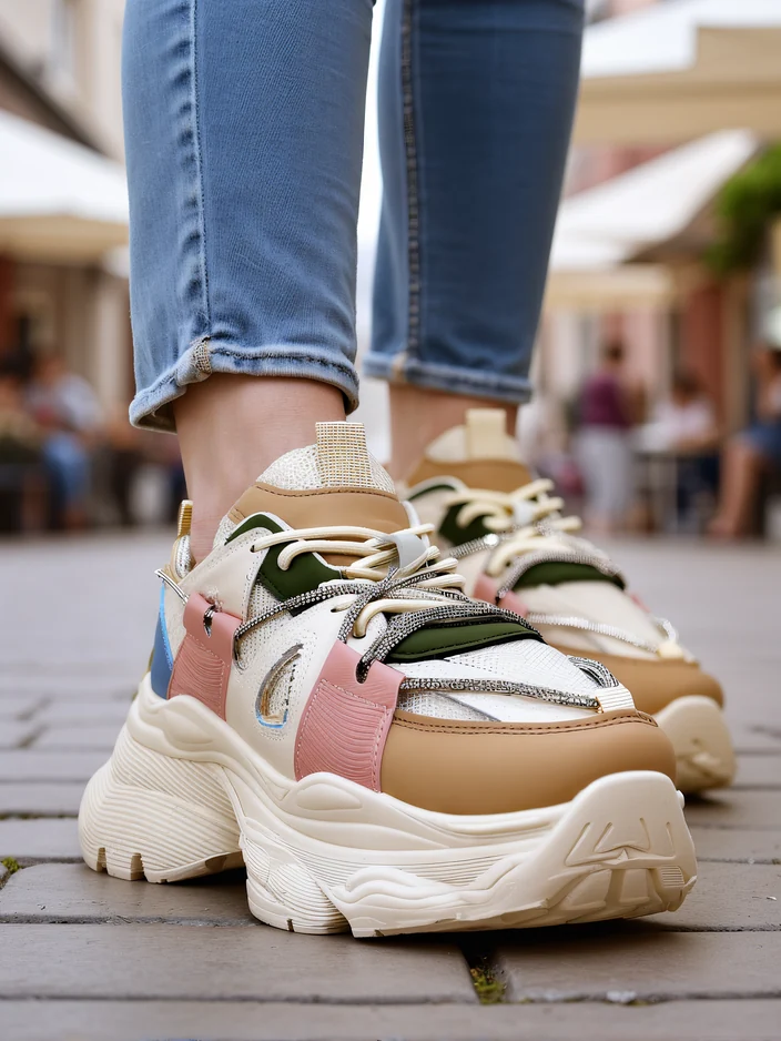 Кецове на Royalfashion за жени на по-дебела подметка Reterri