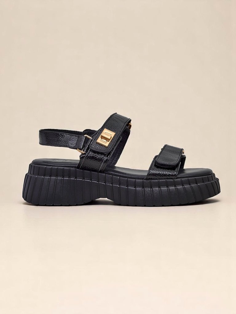 Royalfashion дамски сандали с по-дебела подметка Aganda