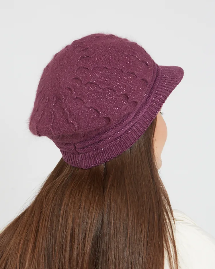 Дамска беретка с козирка Royalfashion