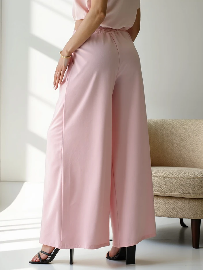 Royalfashion Широки дамски панталони