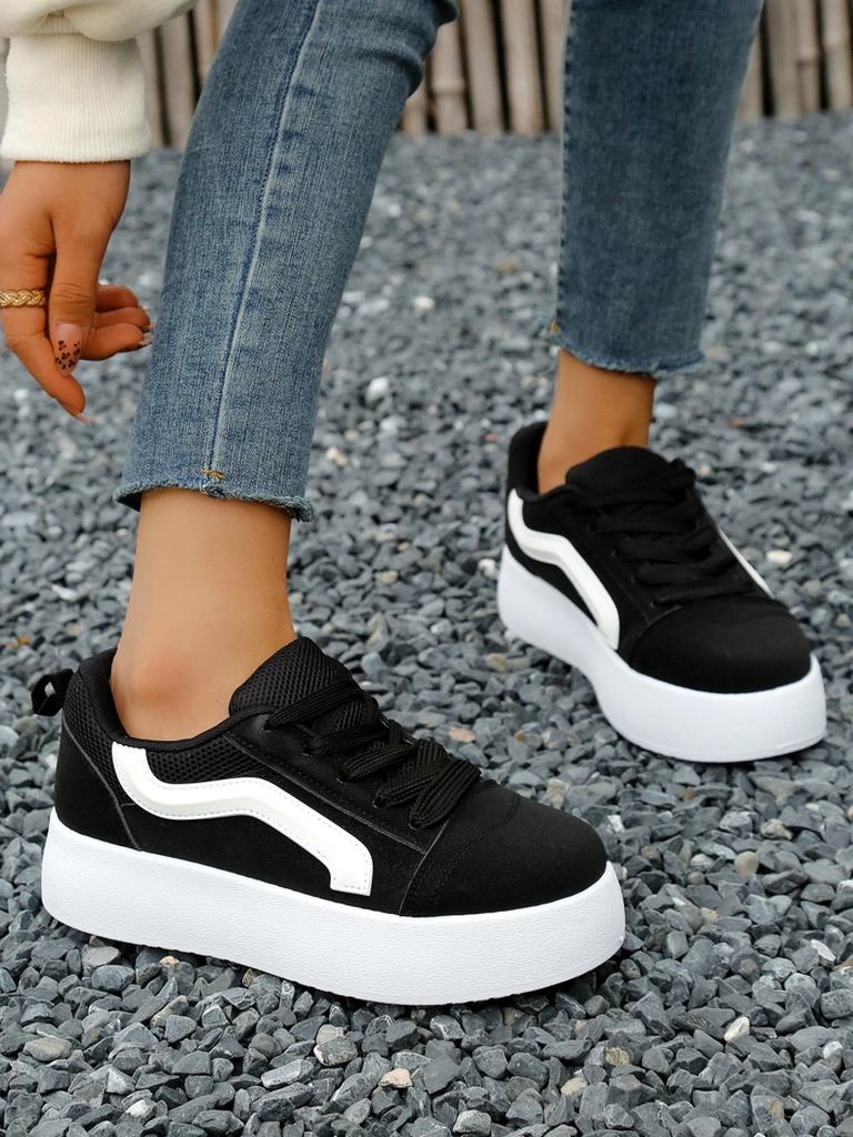 Royalfashion Дамски платформи спортни маратонки Ensis