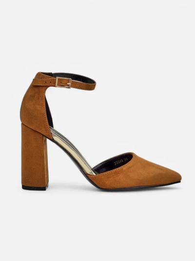 Обувки от еко велур на Royalfashion за жени Calde