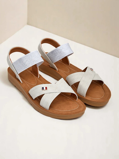 Дамски сандали с еластични каишки Royalfashion Zerefis