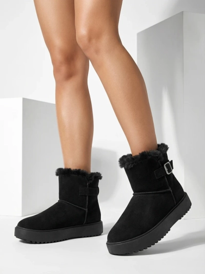 Royalfashion Къси дамски боти тип снегоходки Winter Crest