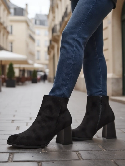 Royalfashion Дамски боти до глезена Fiolon