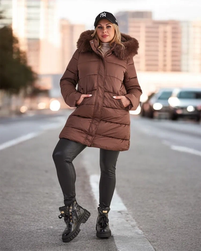 Royalfashion Дамско ватирано зимно яке