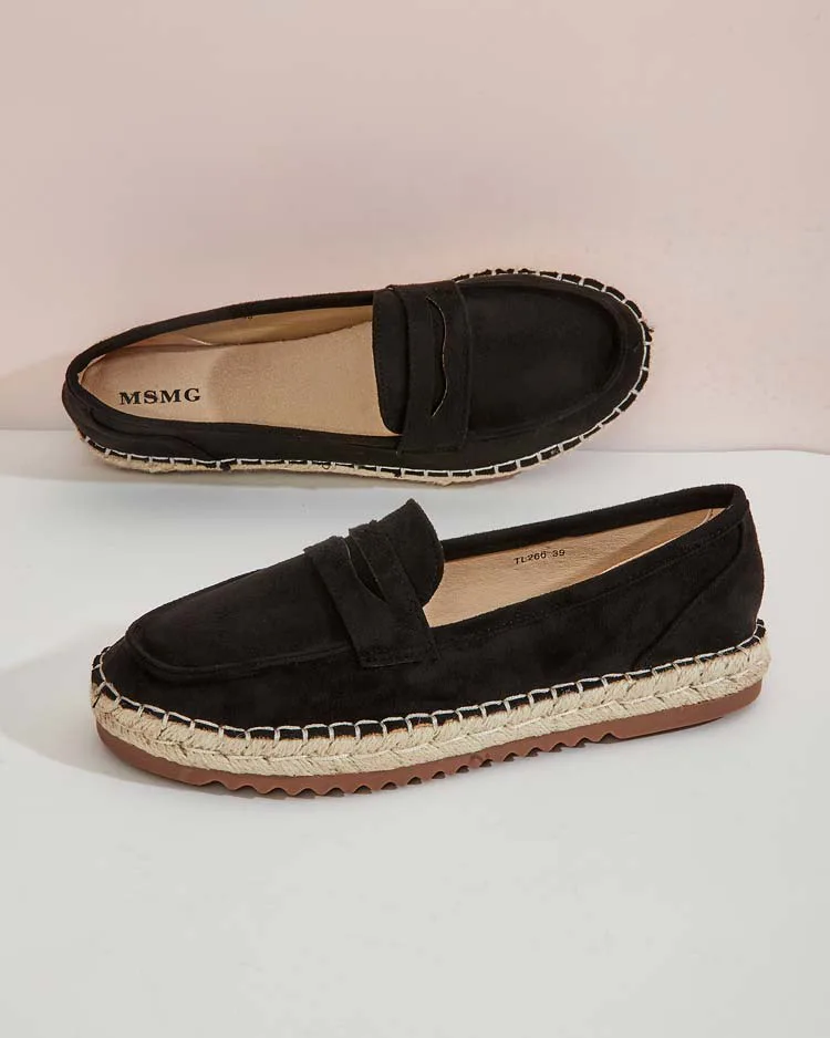 Royalfashion Дамски мокасини от велур eko Monum