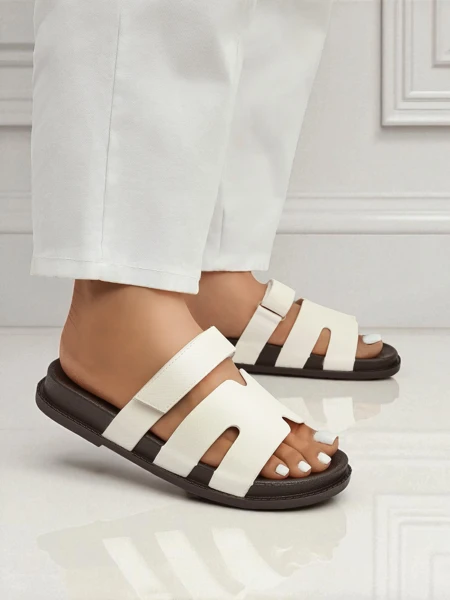 Royalfashion дамски чехли от еко кожа ReppiFlex