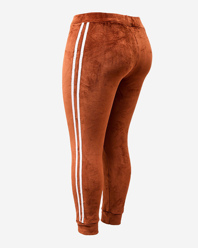 Royalfashion Дамски изолирани потници с кант