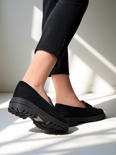 Royalfashion Дамски перфорирани мокасини Filoz