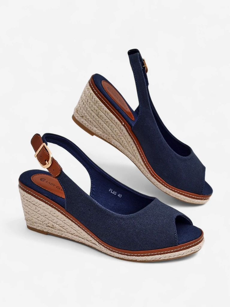 Женски сандали на ток Royalfashion с отворен нос Тафенис