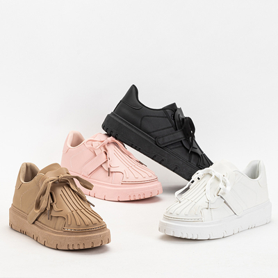 Różowe sportowe sneakersy damskie Sumikoa - Obuwie