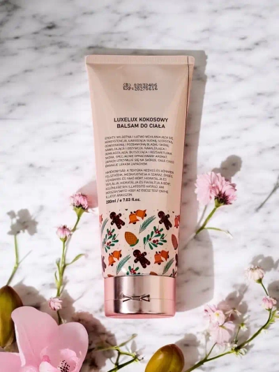 Luxelux Коледен балсам за тяло с кокосов аромат 300 мл