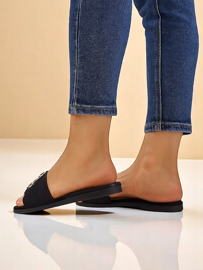 Royalfashion дамски чехли с плоска подметка Zamila