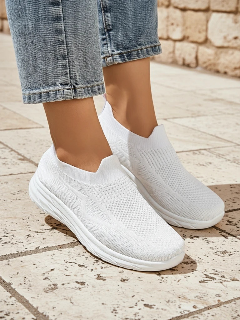 Royalfashion Дамски спортни обувки Whites