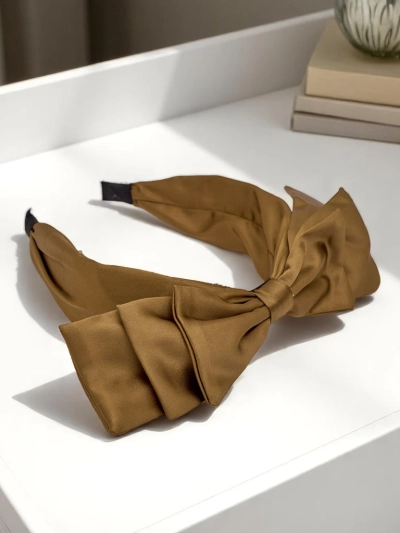 Royalfashion Сатенена диадема с панделка Celine