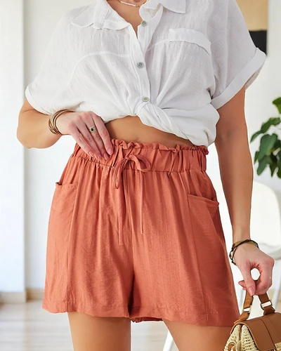 Royalfashion Жени Вискозни къси панталони