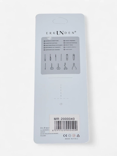 Комплект за стилизиране на мигли – пинсета за изкуствени мигли и четка