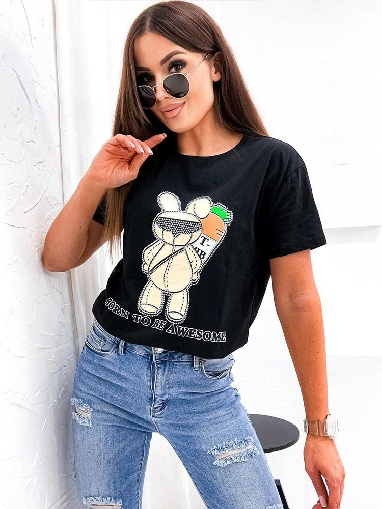 Royalfashion Дамска тениска с щампа