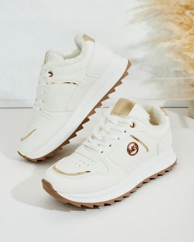 Royalfashion Затоплени дамски маратонки с кожа Boris