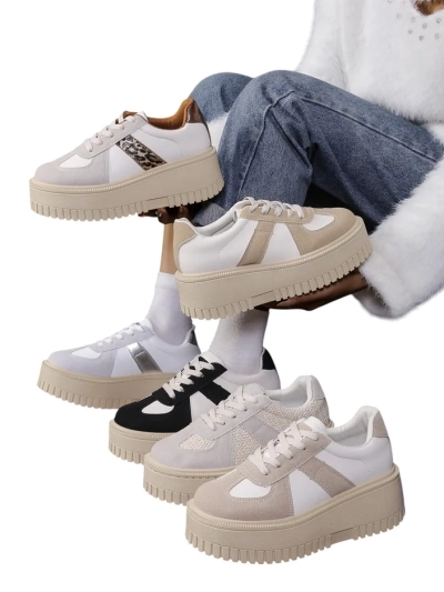 Royalfashion Дамски платформи Кецове Venusoe