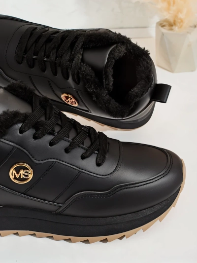 Royalfashion Затоплени дамски маратонки с кожа Casot