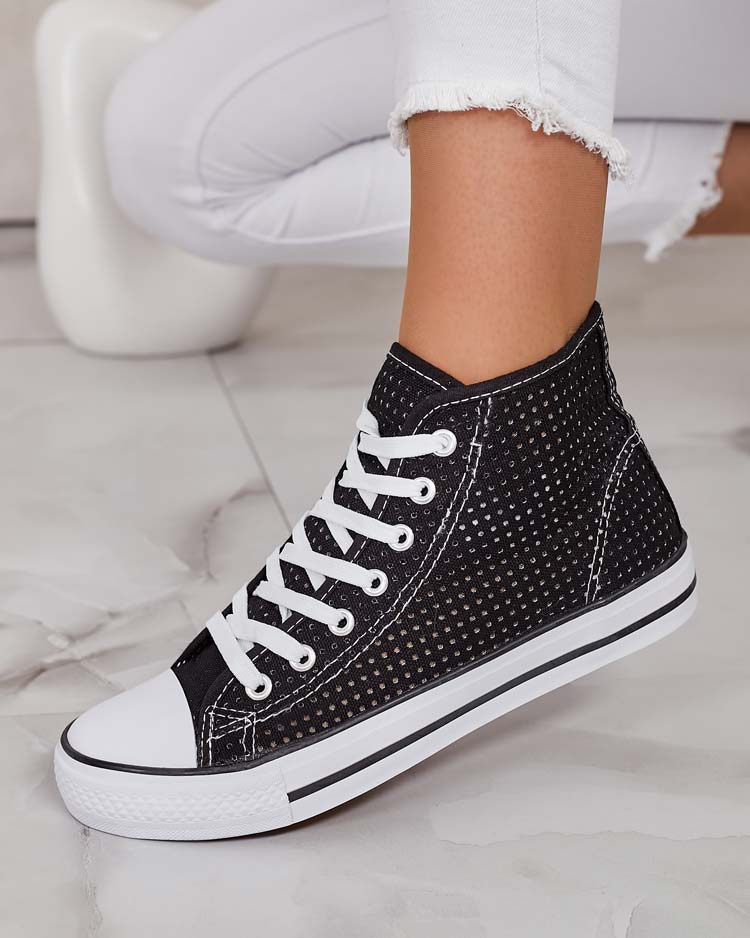 Royalfashion Дамски ажурни кецове Nimm