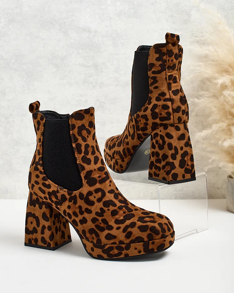 Royalfashion Дамски ботуши с токчета Tonia