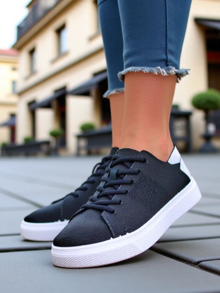 Royalfashion Дамски текстилни спортни обувки Esellaf