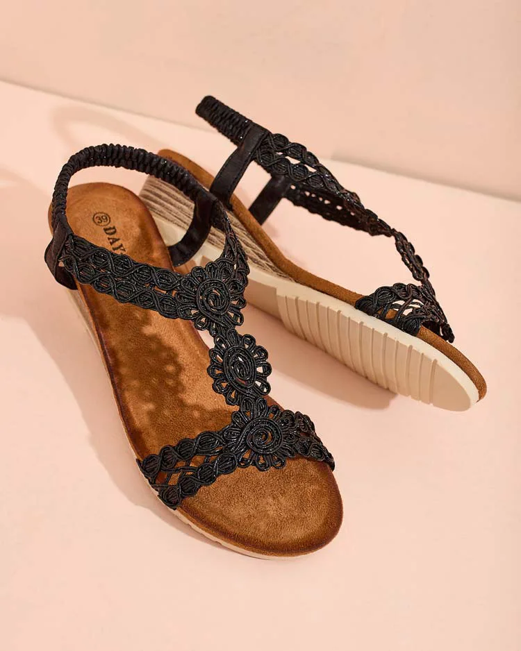 Royalfashion Дамски сандали с фина горна част Millis