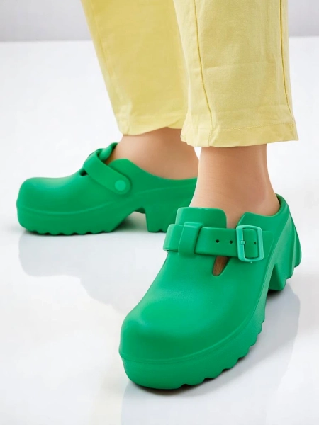 Royalfashion Женски гумени сандали на ток Voxones