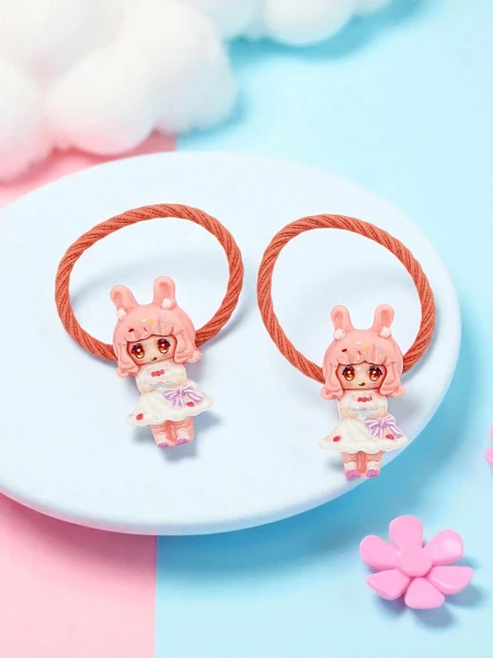 Ластици за коса Bambina Rosetta с куклен мотив