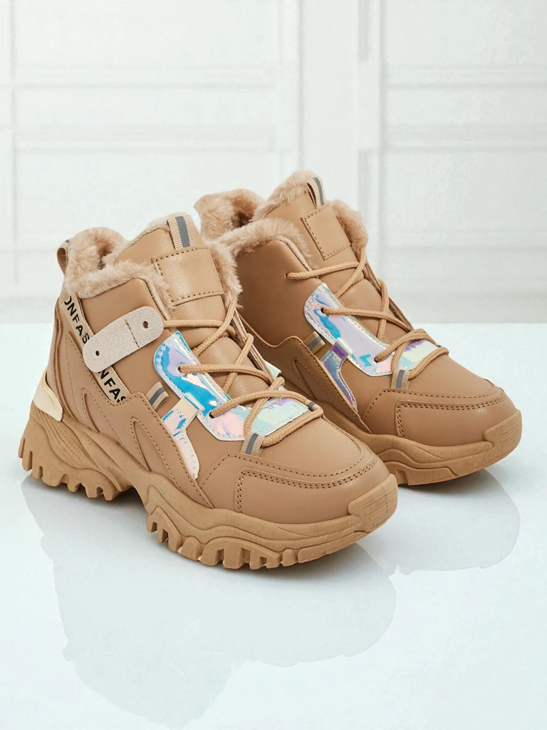 Royalfashion Дамски сникърси с топла подплата Potomi