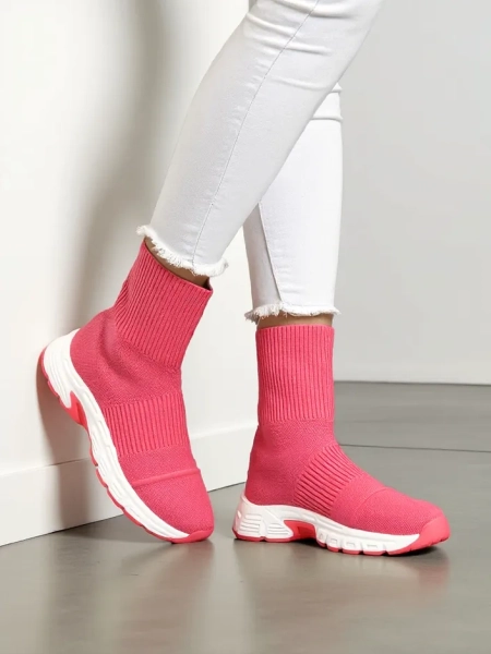 Royalfashion дамски високи спортни маратонки Leriot