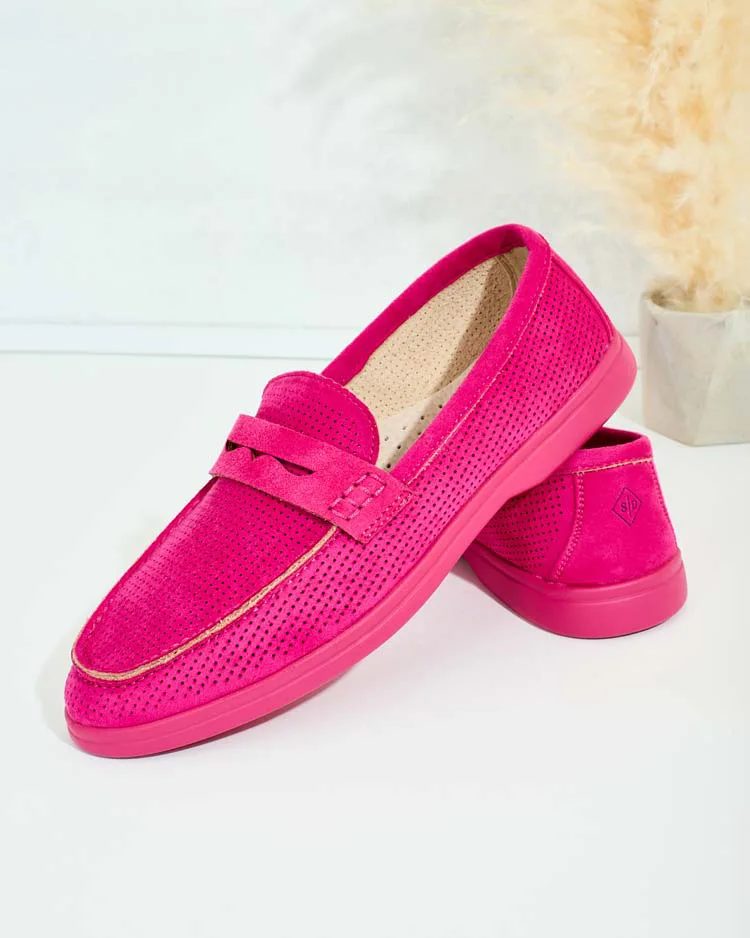 Royalfashion Дамски ажурни мокасини Sierro