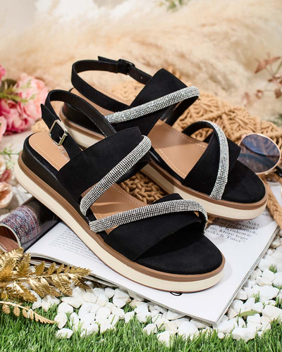 Royalfashion Дамски сандали Obissa с нисък ток