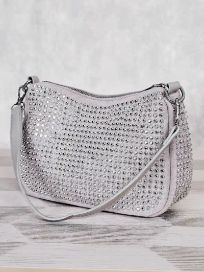 Royalfashion Малка дамска чанта с шипове