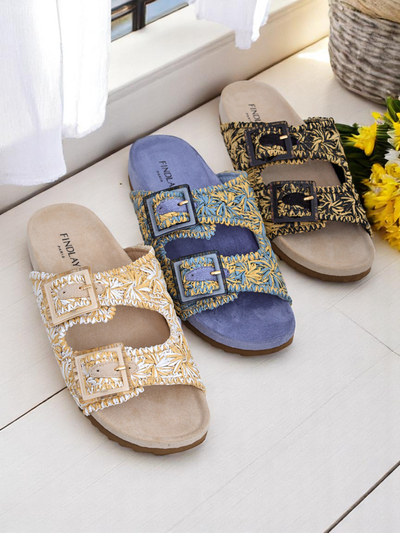 Royalfashion Дамски сандали с катарами Samorra