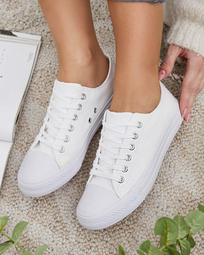 Royalfashion Дамски класически маратонки с връзки Ogisea