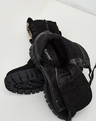 Royalfashion Дамски високи ботуши Suboo