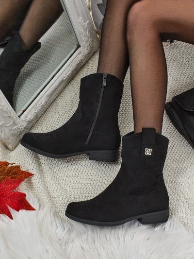 Дамски боти от еко-велур Kelmoria