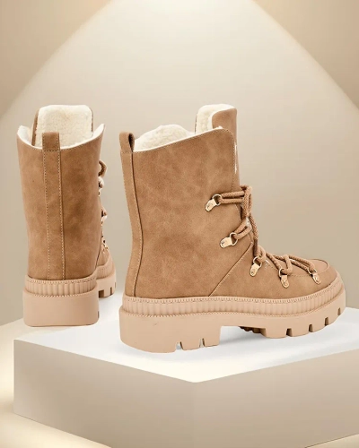 Дамски обувки за сняг с връзки Роялфешън Лори