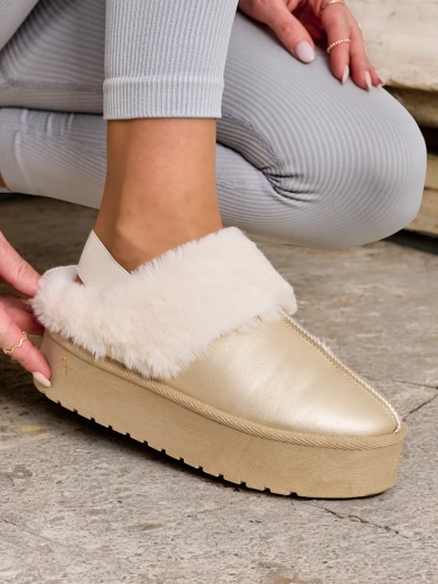 Royalfashion Къси женски боти без ток в стил на снежни боти за жени Ebiz