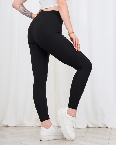 Royalfashion Черен изолиран дамски клин