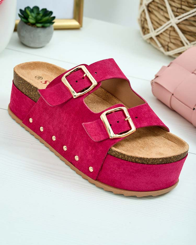 Royalfashion Дамски джапанки на платформа Sodass