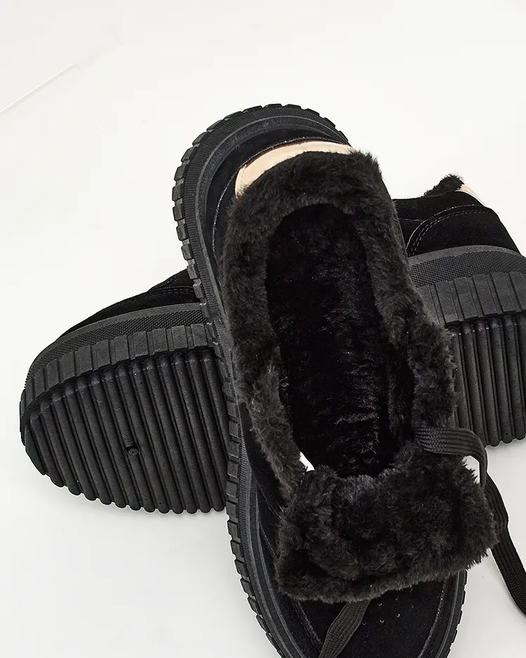 Royalfashion Затоплени дамски маратонки с кожа Nozii