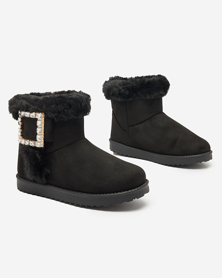 Royalfashion Дамски ботуши a'la snow boots with ornament Galaes